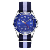 Watch Colour Stripe Weave Bring Quartz Motion Wrist Watch Watch