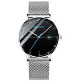 Watch Business Affairs Leisure Time Quartz Watch Waterproof Skin Net Bring