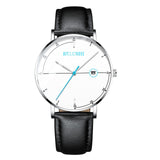 Watch Business Affairs Leisure Time Quartz Watch Waterproof Skin Net Bring