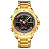 NAVIFORCE Watches For Men Top Luxury Brand Business Quartz Men’s Watch Stainless Steel Waterproof Wristwatch Relogio Masculino