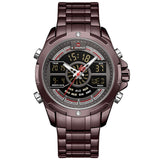 NAVIFORCE Watches For Men Top Luxury Brand Business Quartz Men’s Watch Stainless Steel Waterproof Wristwatch Relogio Masculino