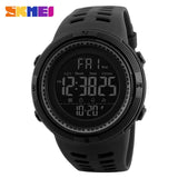 SKMEI Men Sports Watches Countdown Double Time Watch Alarm Chrono Digital Wristwatches 50M Waterproof Relogio Masculino 1251